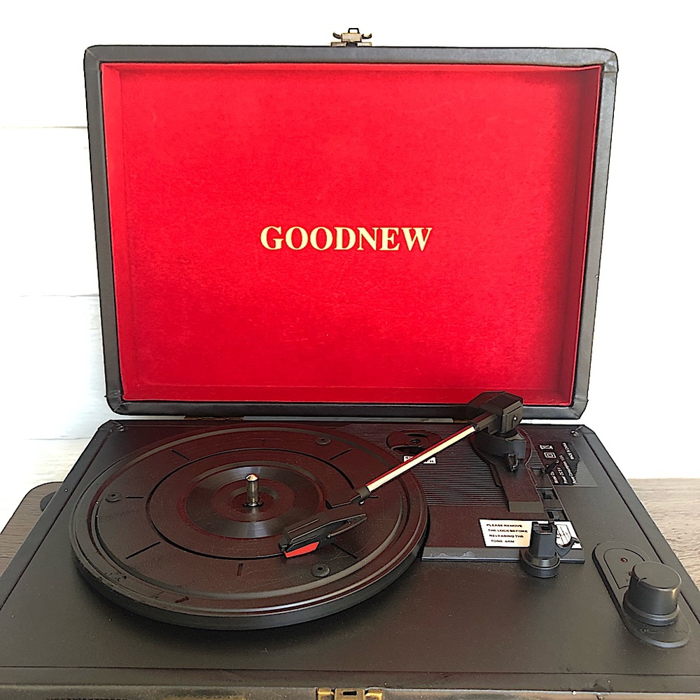 Goodnew Vinyl Record Player Turntable